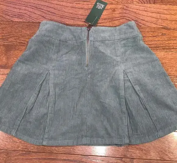 Wild Fable Blue Corduroy Mini Skirt XS – NWT– Y2K Aesthetic Casual Streetwear - Picture 3 of 3